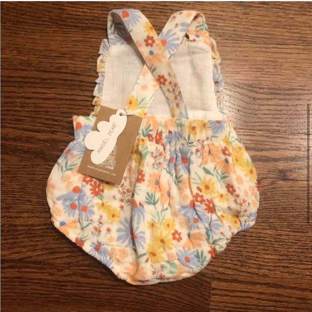 NEW Angel Dear Muslin Romper Size 0-3 Months - Picture 5 of 9